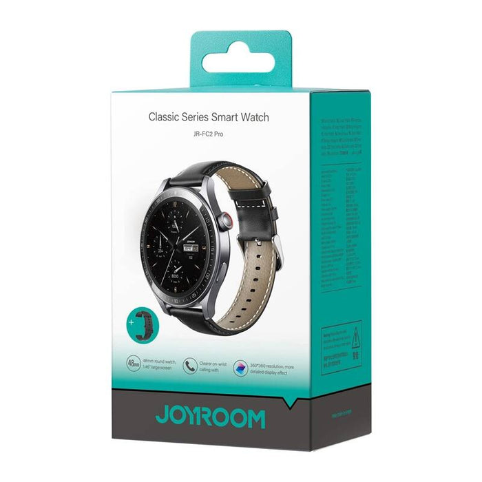 Смарт часовник Joyroom JR-FC2 Pro, Bluetooth 5.4, 350 mAh, сив