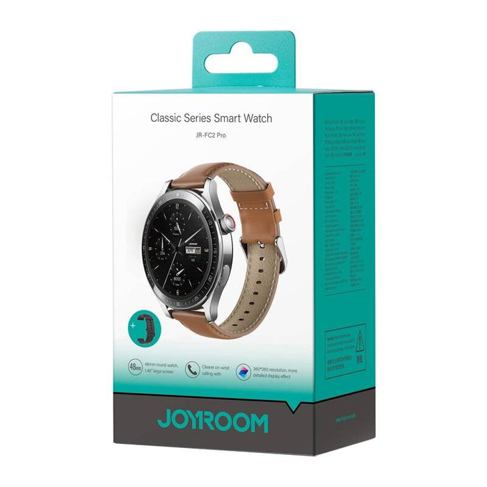 Смарт часовник Joyroom JR-FC2 Pro, Bluetooth 5.4, 350 mAh, сребрист