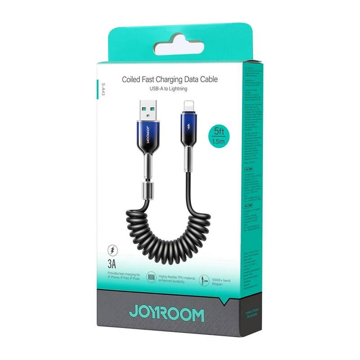 Кабел Joyroom, S-A43, USB-A / Lightning, 1.5m, черен