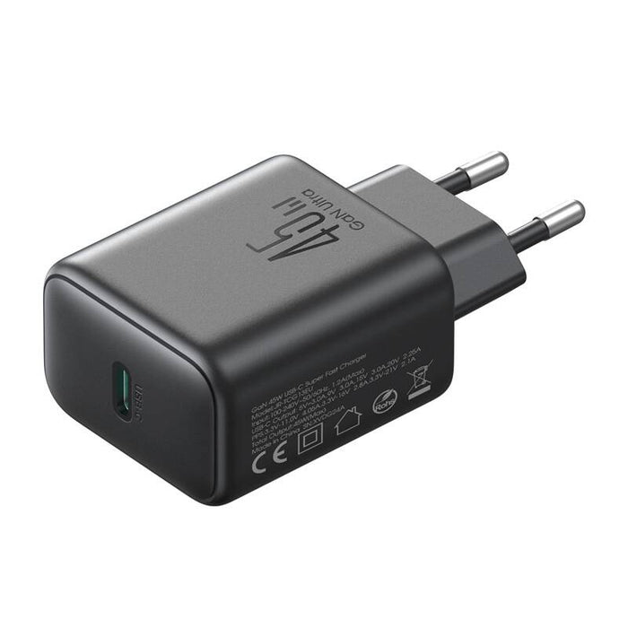 Зарядно Joyroom JR-TCG13, 45W GaN, черно