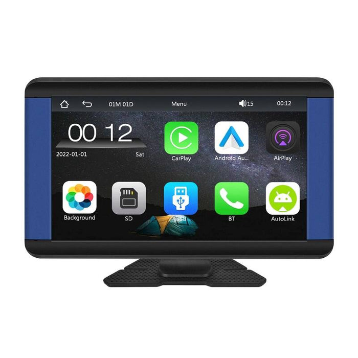 Мултимедийна система за автомобил Podofo A3431, Carplay / Android Auto, 7.0"