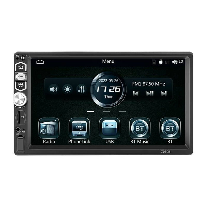 Мултимедийна система за автомобил Podofo A3061, Carplay / Android Auto, Bluetooth 5.1, 7.0"