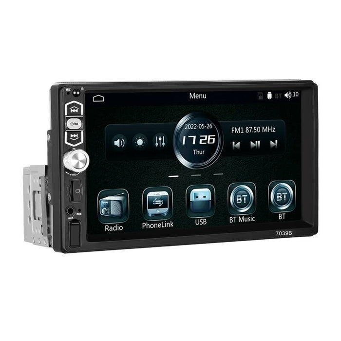Мултимедийна система за автомобил Podofo A3061, Carplay / Android Auto, Bluetooth 5.1, 7.0"