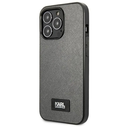 Калъф Karl Lagerfeld Saffiano Plaque за iPhone 13 Pro / 13