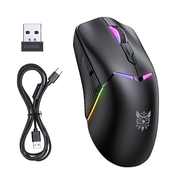 Безжична гейминг мишка ONIKUMA CW928, 12 000 DPI, черна