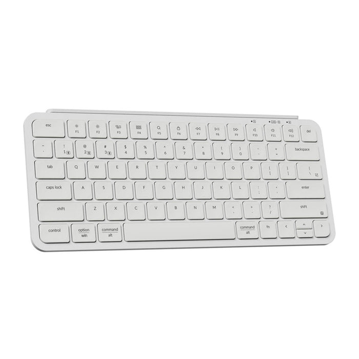 Безжична клавиатура Keychron B1 Pro, Ultra Slim, 2.4G, бяла