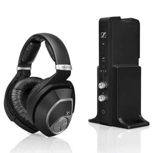 Безжични слушалки Sennheiser RS 195, 820 mAh, черни