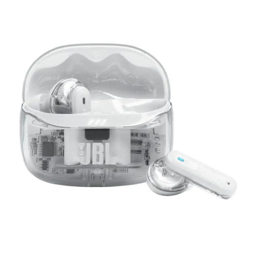 Безжични слушалки JBL Tune Beam 2 Ghost Edition TWS