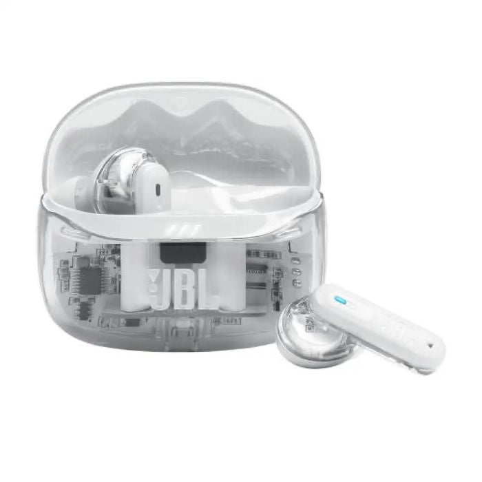 Безжични слушалки JBL Tune Beam 2 Ghost Edition TWS