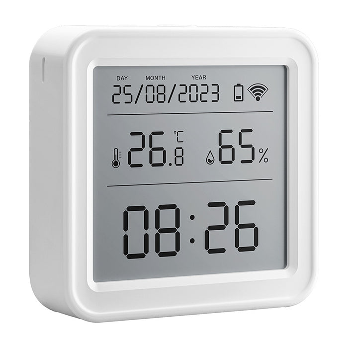 Сензор за температура и влажност Gosund ST17 LCD, ZigBee Tuya