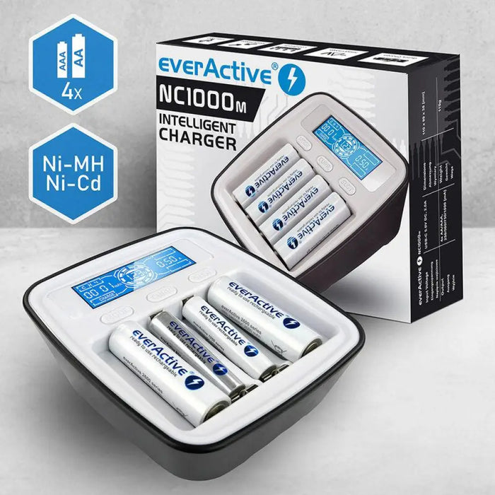 Зарядно у-во NIMH R6,03 AA/AAA с микропроцесор NC1000M