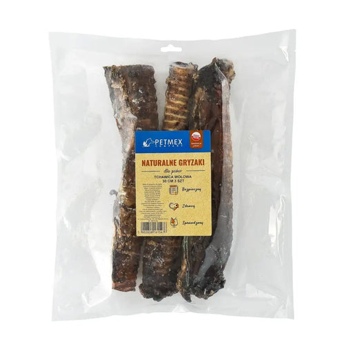 Дъвкачка за кучета PETMEX Телешка трахея 30см 3бр