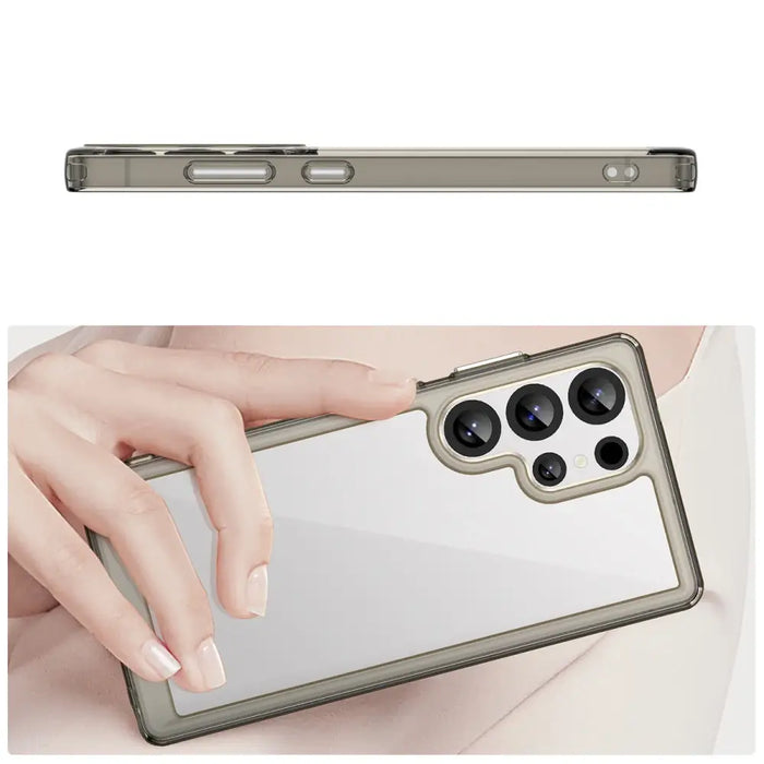 Кейс Outer Space с гел рамка за Samsung Galaxy S25 Ultra