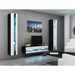 Поставка за телевизор Cama VIGO NEW 30/140/40 черен/бял