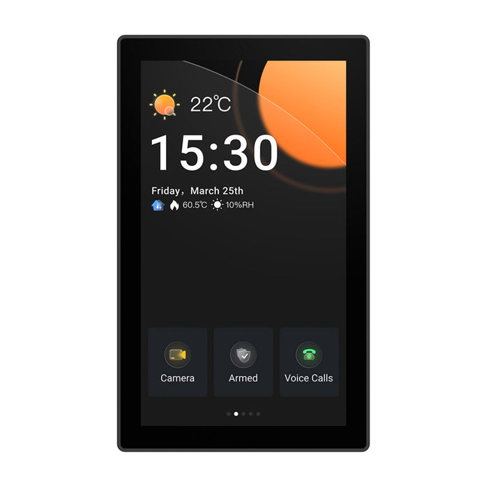 Смарт контролен панел за дома SONOFF NSPanel Pro 120, Wi-Fi / Bluetooth / ZigBee, черен