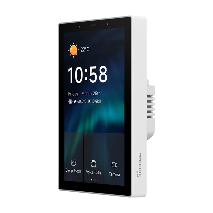 Смарт контролен панел за дома SONOFF NSPanel Pro 120, Wi-Fi / Bluetooth / ZigBee, бял