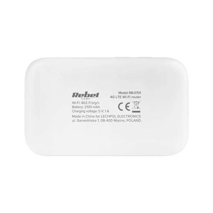 Безжичен рутер Rebel RB-0701 Еднобандов (2,4 GHz) 3G 4G