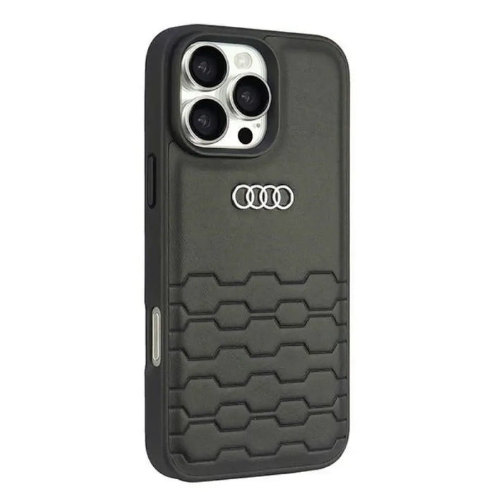 Audi Synthetic Leather iPhone 16 Pro Max 6.9’’ черен/черен