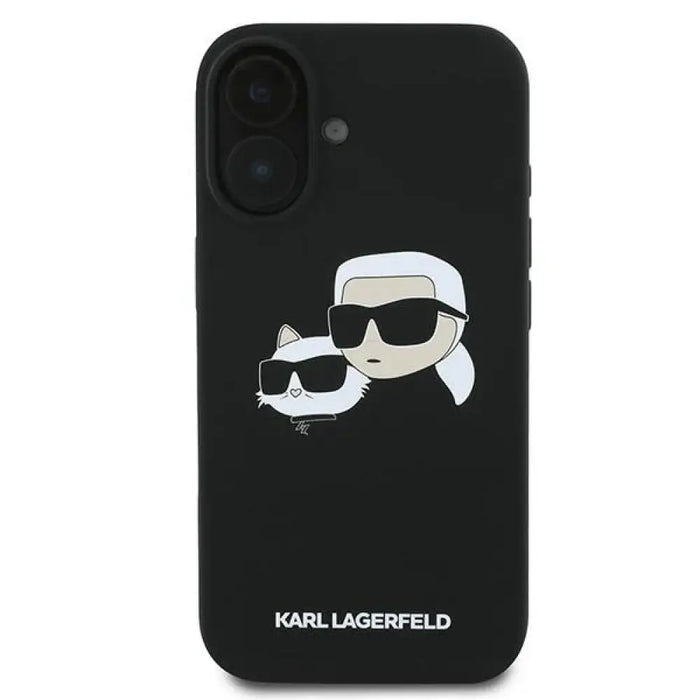 Силиконов калъф Karl Lagerfeld Nauble Heads Print MagSafe