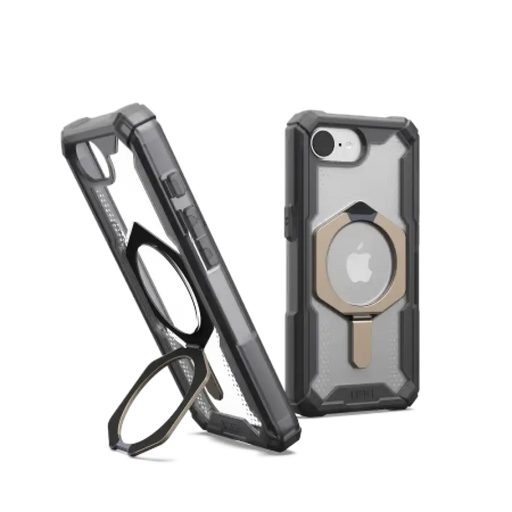 Калъф UAG Plasma XTE MagSafe за iPhone 16e - прозрачен сив