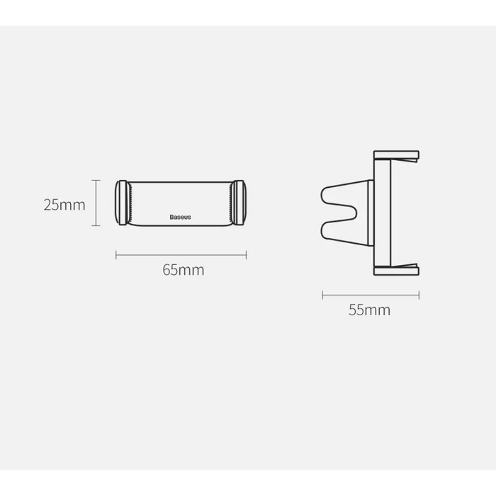 Стойка за автомобил Baseus за вентилационен отвор черна