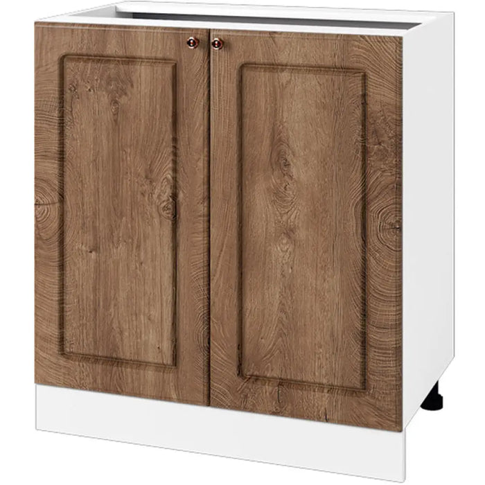 КУХНЕНСКИ ШКАФ ДОЛЕН РЕД С ДВЕ ВРАТИ И РАФТ IRIM 80X55X87 СМ