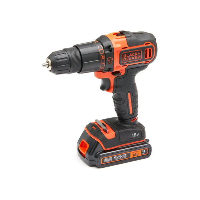 АКУМУЛАТОРНА УДАРНА БОРМАШИНА BLACK&DECKER BDCHD18S32-QW 18