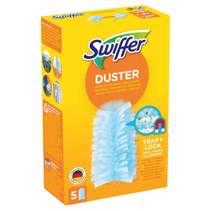 РЕЗЕРВНИ КЪРПИ ЗА ЧЕТКА ЗА ПОЧИСТВАНЕ НА ПРАХ 5БР SWIFFER