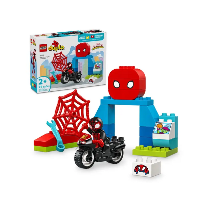 Блокове LEGO DUPLO 10424 Мотоциклетното приключение на Спин