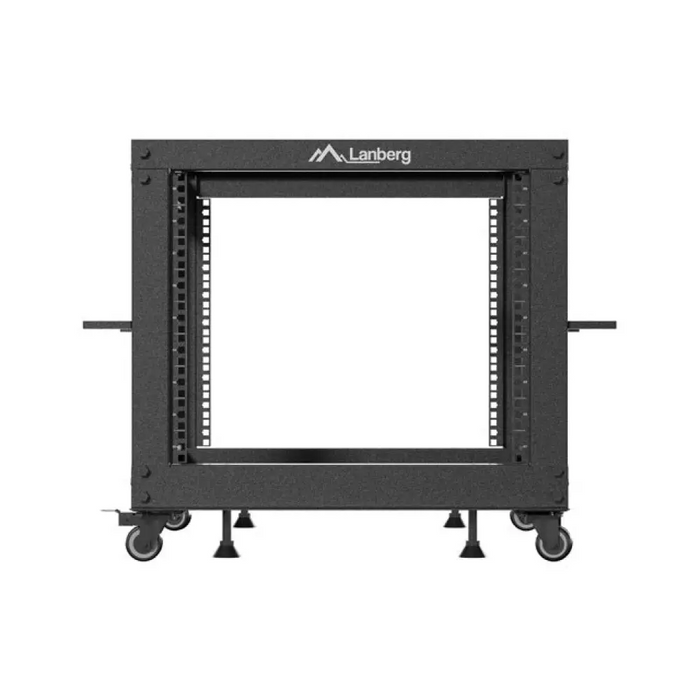 Lanberg отворена стойка 19’’ 9U 600x600-1100 регулируема