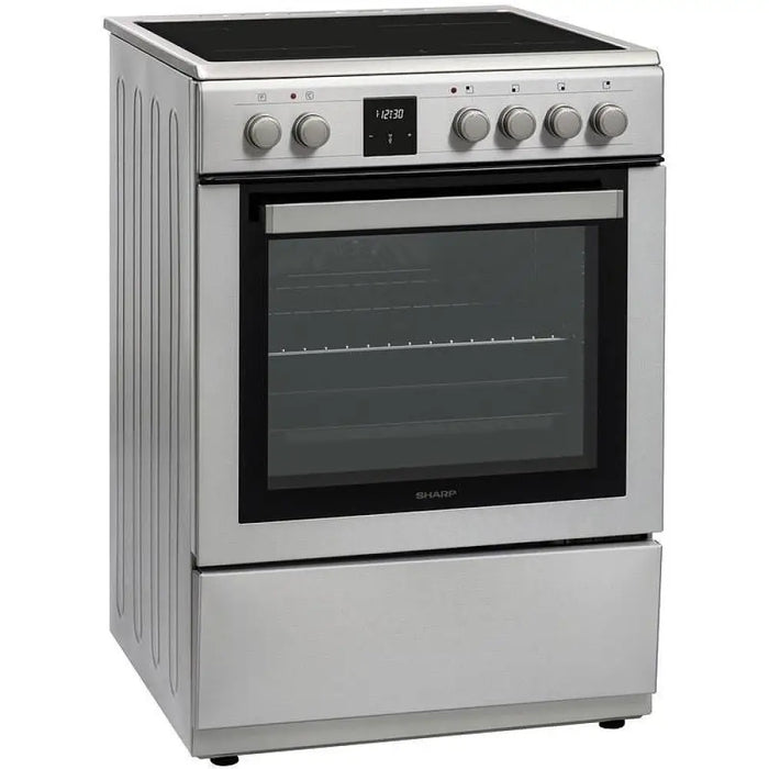 Готварска печка (ток) Sharp KF-76FVDT22IMK-EU INOX Керамични