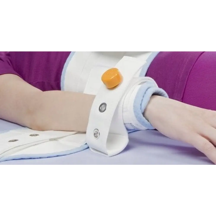 Обезопасяващ китката и имобилизиращ колан