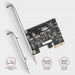 Контролер ESTILLO AXAGON PCES-SJ2 PCI-ex За 2 бр. вътрешни