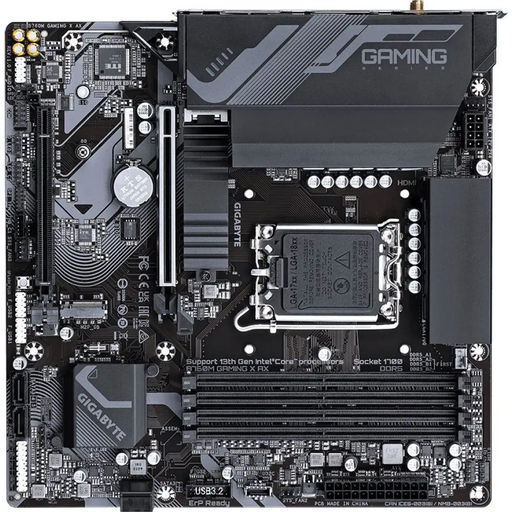 Дънна платка Gigabyte B760M GAMING X AX DDR5 LGA 1700 micro