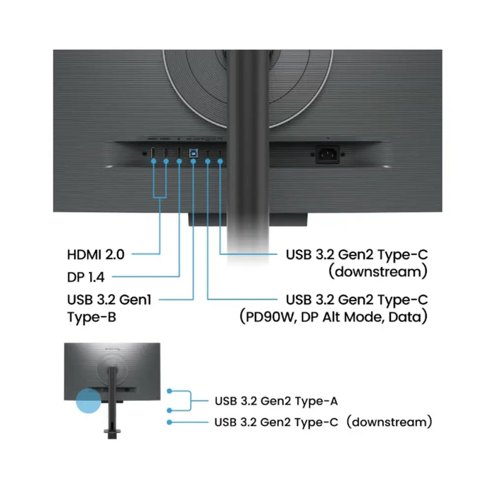 Монитор за програмиране BenQ RD320UA 31.5’’ Ergo Stand