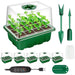 КОМПЛЕКТ МИНИ ПАРНИК С LED 5БРОЯ С 12 ГНЕЗДА GARDEN STAR