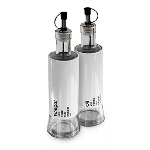 БУТИЛКИ ЗА ОЛИО И ОЦЕТ 320ML 2-КА БЯЛО HORECANO