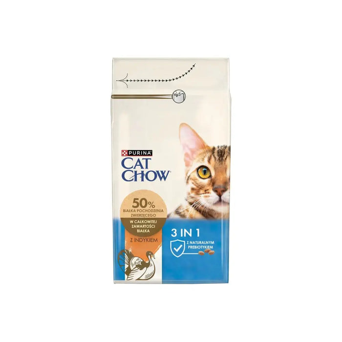 Суха храна за котки Purina CAT CHOW 1,5 кг пуйка