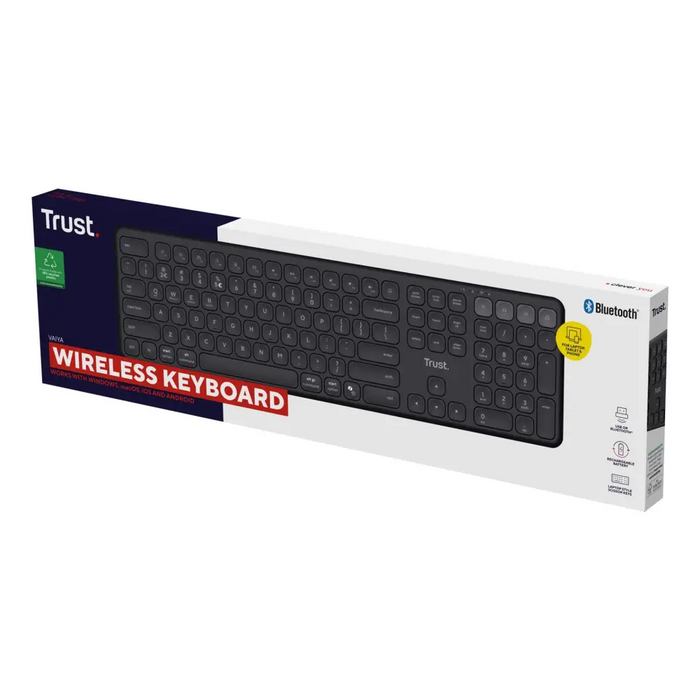 Клавиатура Trust Vaiya Universal USB + RF Wireless