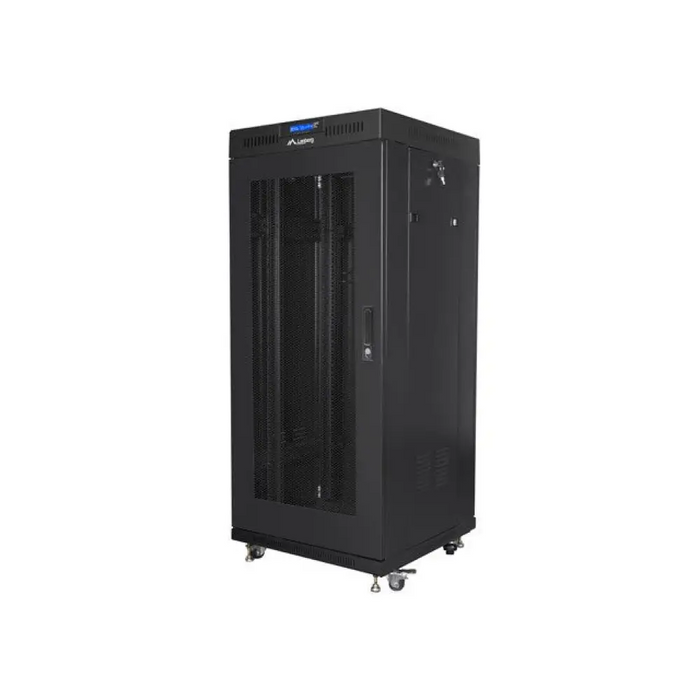 Lanberg стелаж шкаф 19’’ свободно стоящ 27U/600x600 (плосък