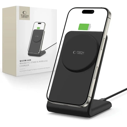 Безжично зарядно устройство Tech-Protect QI15W-A38 MagSafe