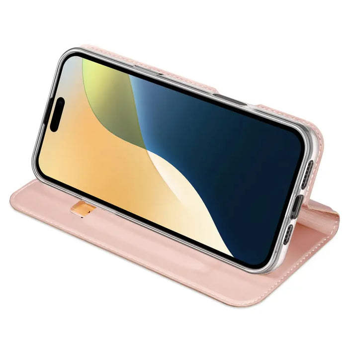 Калъф Dux Ducis Skin Pro за iPhone 16 с капак и слот