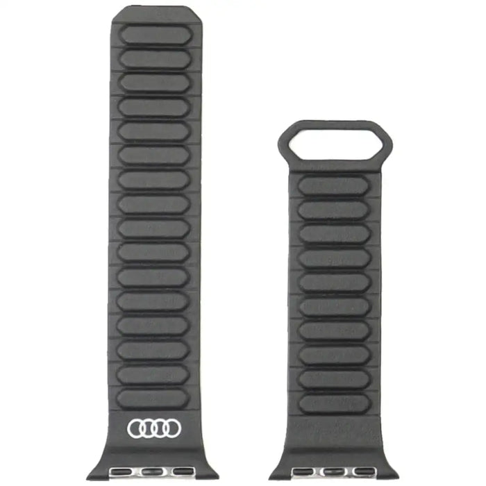 Каишка с магнитен пръстен от синтетична кожа Audi Logo