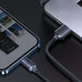 Кабел Baseus Crystal Shine Series USB кабел за бързо