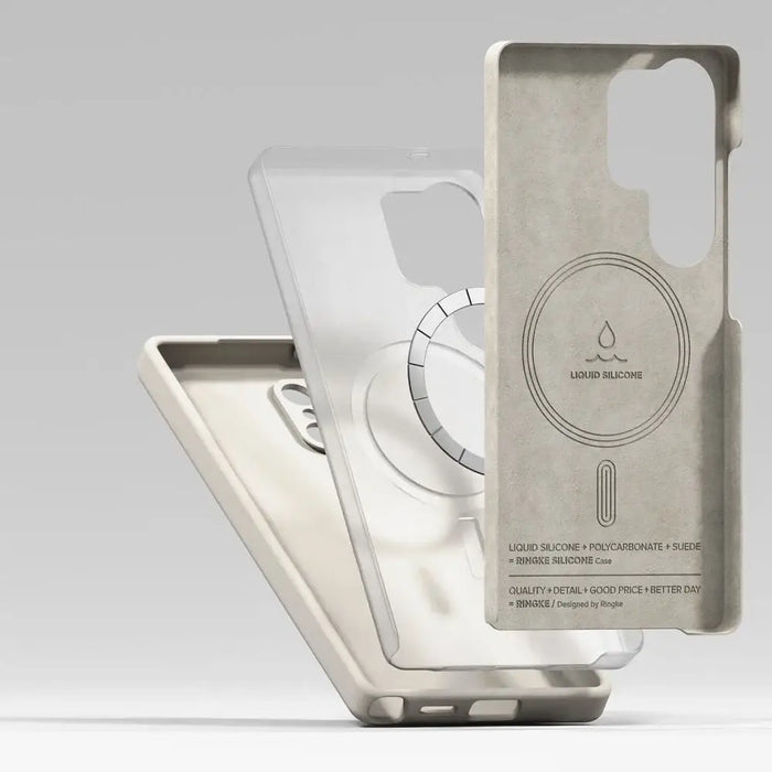 Силиконов калъф Ringke MagSafe за Samsung Galaxy S25 Ultra