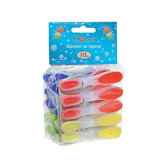 OМЕКОТЕНИ ЩИПКИ ЗА ПРАНЕ 10 БР DOLY