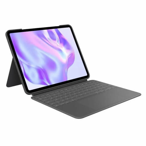 Калъф за таблет Logitech iPad Pro Черен Сив Графит AZERTY