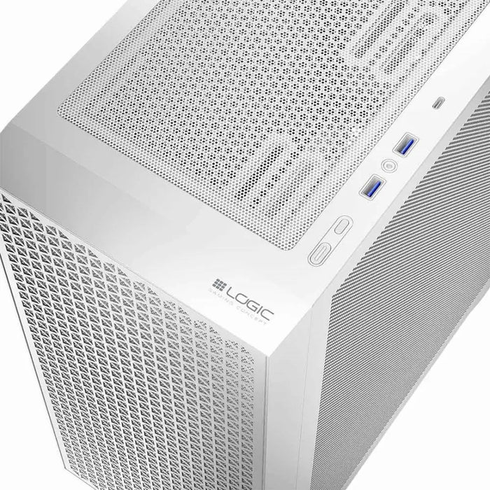 Кутия за компютър Logic DART PRO MIDI USB-C Бяла
