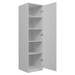 Topeshop SD-50 BIEL KPL гардероб/дрешник за спалня 5 рафта