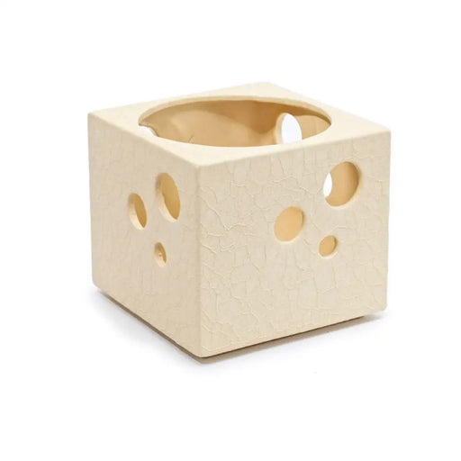 КЕРАМИЧНА КАШПА14Х14Х14CM КУБ ОРХИДЕЯ